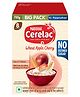Nestle Cerelac Instant Baby Food Cereal with Wheat Apple Cherry Omega 3 Iron Protein Calcium Vitamin D & No Refined Sugar - 700 g