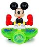 Fiddlerz Musical Mickey Skateboard Toy with Lights and Sound Electric Universal Wheel Movement and Colorful Rotating Light Fun Activity Toy for Kids 3+