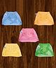Mittenbooty Muslin Colored Nappies Pack of 5 Newborn