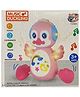 UNIQUEBUYIN Light Up Crawling Duck| Cute and Small Duck Toy with LED Lights for Babies