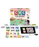 GiniMini CVC Word Builder  Magnetic Letter Tiles & Whiteboard | Learn to Read, Write & Build Words