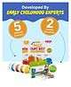 Dabble Magic Paint Dust + Jumbo Brush Combo Kit Baby's First Painting Kit