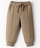 Zero Interlock Knit Solid Color Lounge Pant - Brown