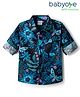 Babyoye 100% Cotton Woven Full Sleeves Shirt With Floral Print - Multicolour