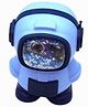Rushabh Novelty Astronaut shaped money bank with code Lock Coinbox-S284-Light Blue