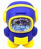 Rushabh Novelty Astronaut shaped money bank with code Lock Coinbox-S284-Dark Blue