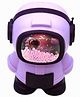 Rushabh Novelty Astronaut shaped money bank with code Lock Coinbox-S284-Purple