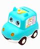 Rushabh Novelty Cute car shaped coin box with number lock featue Coin box S-295 Blue