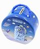 Rushabh Novelty Dino themed coin box with combination lock and handle Metal Coin box S276-A Light Blue