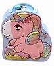 Rushabh Novelty Unicorn themed coin box with lock and handle Coin Box S293-Blue