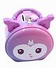 Rushabh Novelty Cute coin box with lock and handle Metal Coinbox S291 Purple