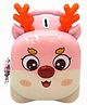 Rushabh Novelty Cute bear themed coin box with lock and handle Coin Box S278 Peach