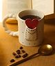 WEAVING HOMES Love Letter Mug With beautiful White & Red Color Drinkware Mug 280 ml