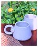 WEAVING HOMES Knotted Handle Mug With beautiful White Color Drinkware Mug 250 ml