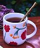 WEAVING HOMES Garden Dreams Mug With beautiful White Color Drinkware Mug 250 ml