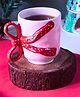 WEAVING HOMES Pinteresty Bow Mug With beautiful Black Color Drinkware Mug 220 ml