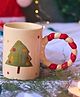 WEAVING HOMES The OG Christmas Mug With beautiful White Color Drinkware Mug 220 ml