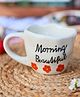 WEAVING HOMES Morning Beautiful || Mug With beautiful White Color Drinkware Mug 220 ml