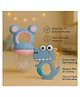 Badal Kidz Essential Combo Mickey Fruit Nibbler & BPA Free Teether - Blue & Blue