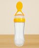Badal Kidz Soft Silicone Squeezy BPA Free Spoon Bottle For Babies- Yellow