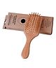 OROSSENTIALS Bamboo Bristle Wooden Small Paddle Hair Brush For Women(ORO-012)