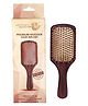 OROSSENTIALS  Paddle Hair Brush For Women  Premium Collection Dark Wood (ORO-017)
