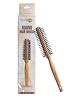 OROSSENTIALS Nylon Bristles Round Wooden Hair Brush For Women (ORO-020)
