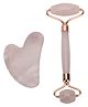 OROSSENTIALS  Gua Sha & Face Massager Kit Combo Set-Rose Quartz (ORO-032)
