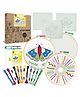 Asian Hobby Crafts Stitch Embroidery Kit for Beginners