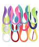Asian Hobby Crafts Quilling Paper Strips, Multicolor, Pack of 1200 Strips, Size : 5mm Width