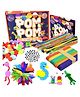Asian Hobby Crafts Kids Pom Pom Crafts Kit With 250+ Craft Materials