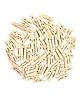 Asian Hobby Crafts Natural Mini Wooden Clips , Pack of 50 Pcs, (Size : 1.5 inch)