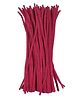 Asian Hobby Crafts Pipe Cleaners - Pink, 100 Pieces