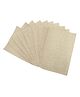 Asian Hobby Crafts A4 Jute Sheets Burlap/Glitter - Pack of 10 Sheets