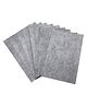 Asian Hobby Crafts A4 Felt Sheet - Grey - Pack of 10