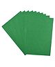 Asian Hobby Crafts A4 Felt Sheet - Dark Green, Pack of 10