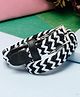 Stol'n Chevron Designed Braided Stretchable Belt - Black