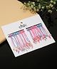 Stol'n Set of 12 Floral & Teddy Bear Tassel Embellished Hair Clips - Multi Colour