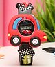 Stol'n Car Applique Detailed Digital Watch - Red & Black