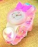 Stol'n Butterfly Designed Analogue LED Watch - Blue & Pink