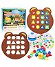 Sanjary Shape Matching Game, Shape Adjustment Game, Color Sensory Learning Toy, Toy for Learning to Shape, Color Matching Toys, Shape Matching Montessori Toy color may vary