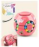 Sanjary Rotating Cube 3D Puzzle Stress Buster Brainstorming Cube Toys for Kids color may vary