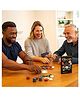 Sanjary  Professional Poker Chip Family Game Set with Box Case, Dealer Button - Premium Casino-Style Multicolor Tokens for Adults - Perfect for Classic Multiplayer Games Color  May Vary