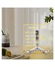 Ji and Ja 3D Acrylic Dry Erase with Light up Dry Erase with Stand as a Glow Memo LED Letter Message Board with Pens (15 * 11 CM) USB Power Supply