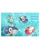 AKN TOYS 4 Pack of Wind Up Penguin Spinner Bath Toys for Kids Floating Water Animals, Suction Bath Tub Toys - PACK OF 4 - ( COLOR MAY VARY )