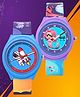 Ji & Ja Set Of 2 Space Theme & Mermaid Designed Analogue Watches - Blue & Purple