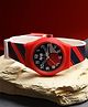 Ji & Ja Basketball Designed Analogue Watch - Blue & Red