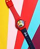 Ji & Ja Colour Blocked Analouge Watch - Yellow & Red