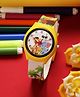 Ji & Ja Cute Baby Animals Designed Analogue Watch - Yellow