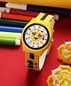 Ji & Ja Emojis Designed Analogue Watch - Yellow